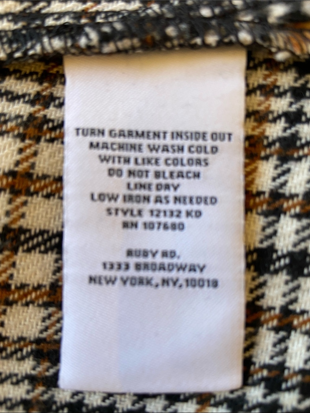 Ruby Rd.Plaid Shacket Coat for Fall - Picture 9 of 13